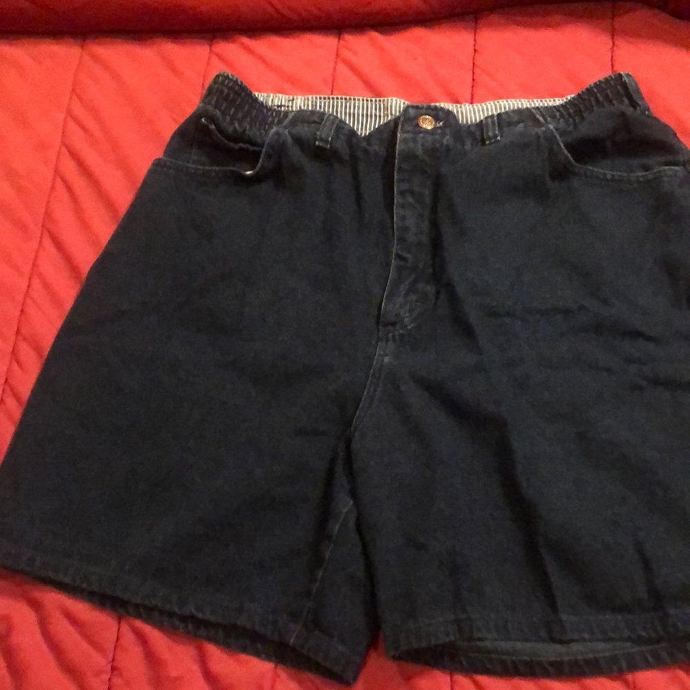 Riders by Lee Women's Dark Blue Denim Shorts